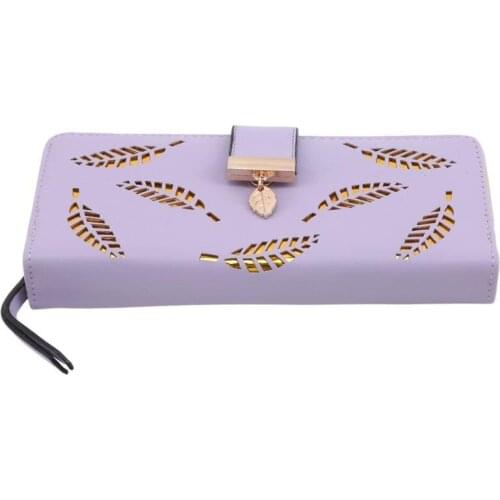 Female Wallets Purse Shoelace Style Pocket Long Wallet PU Leather Multi-functional Wallet Women Coin Purse Card Holders Clutch