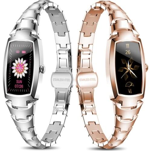 Fashion Smart Watch Women H8 pro Bracelet Heart Rate Blood Pressure Monitor Watches IP67 Waterproof Smartwatch For Android ios#g