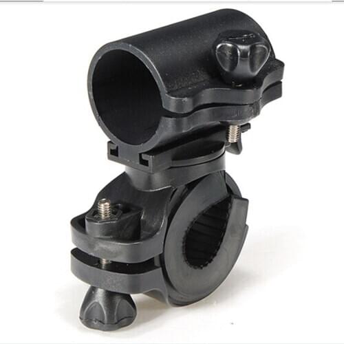 1PC LED Torch Bracket Mount Holder 360 Rotation Flashlight Sports Accessories Bicycle Lights Mount Holder Cycling Bike