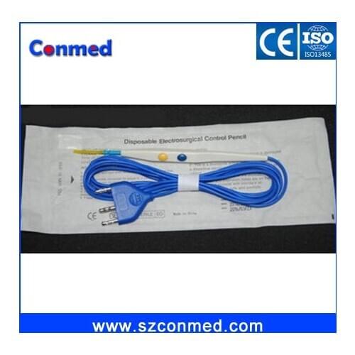 10pcs/lot Compatibe New Accessories Disposable Surgical ESU Pencils with CE approved