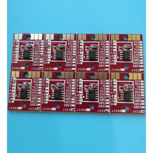 SS21 Chip For Mimaki JV33 JV34 JV5 CJV150 CJV30 JV150 JV300 Eco Solvent Plotter Printer Permanent Chip Ink Cartridge Chips