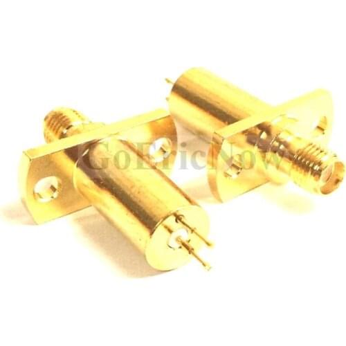5Pcs RF Coaxial SMA Female to 2 Pin Test Connector Adapter