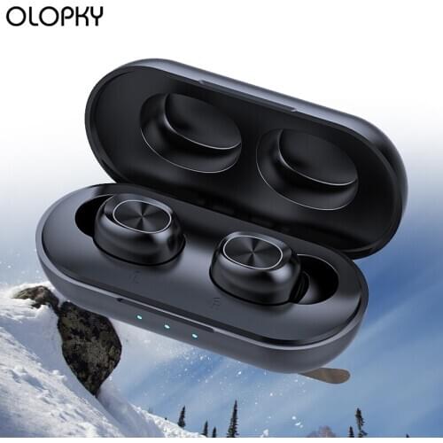 Wireless Bluetooth 5.0 9D Earphone Touch Control TWS Headphones Waterproof Stereo Earbuds Music Gaming Headset 300mAh Power Bank
