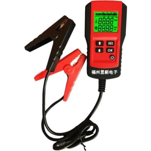 Automobile Battery Detector AE300 Resistance CCA Value Tester LCD Digital System Analyzer Tool 12v