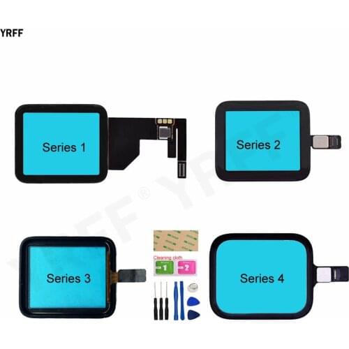 For apple watch Series S1 S2 S3 S4 S5 S6 38mm 42mm 40mm 44mm Cover Touch Screen Watch Touch Repair Accessories
