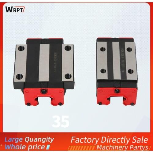 HGH35CA /HGW35CC linear guide rail block match use HGR35 width 35mm guide for CNC router