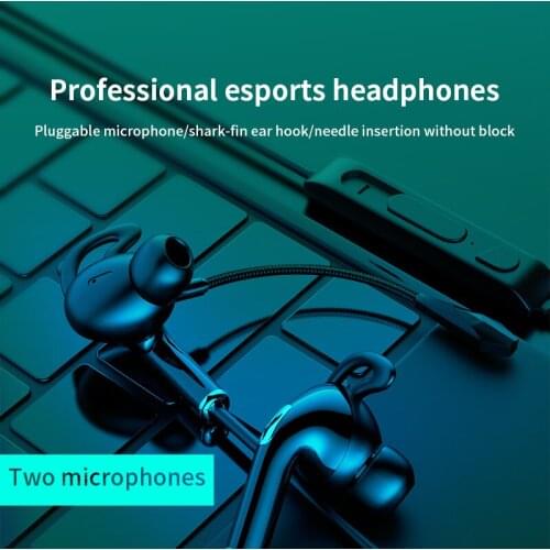 Gaming Headset Gamer Earphone Games Headphones With Microphone Volume Control PC Gamer Earphones Wired Gaming Headset Earphone