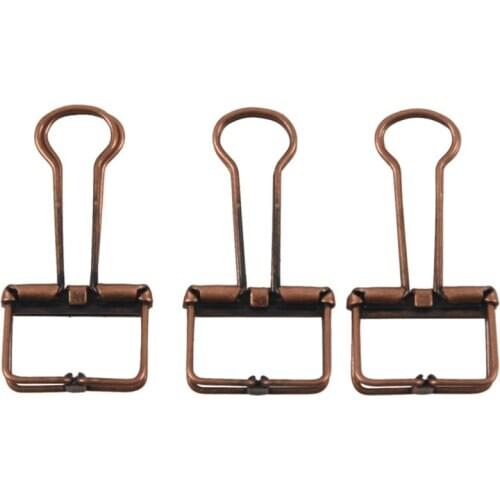 Creative Wire Binder Clips 12 PCS Reusable Paper Clips Small Skeleton Clips with Good Elasticity Strong Grip for Your Documents