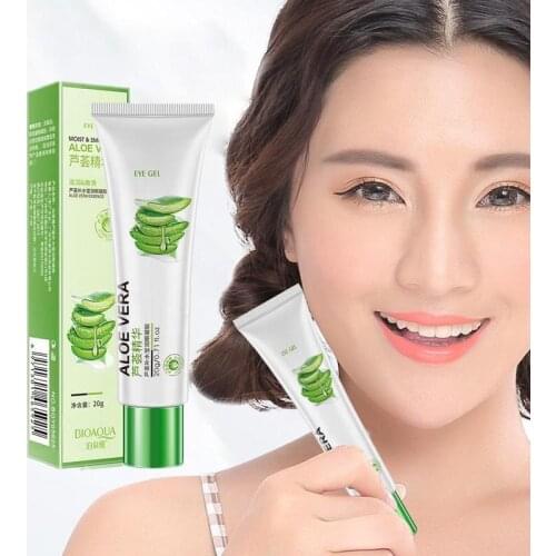 20g Aloe Eye Cream Anti-Age Remove Dark Circles Eye Skin Puffiness Care Bags Against Natural And Hydrating Whitening Care V9H3