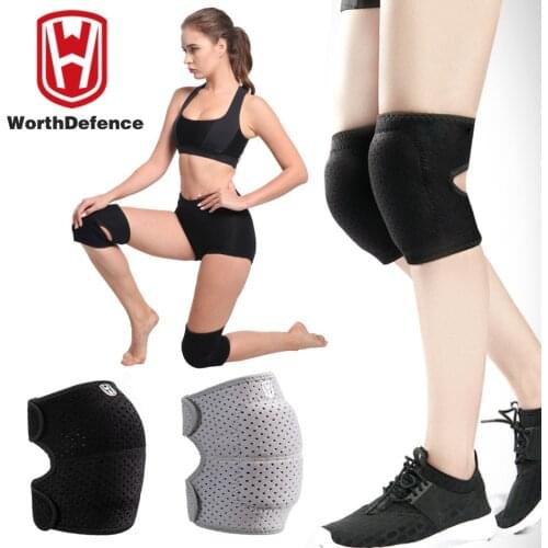 Worthdefence EVA Knee Pads for Dancing Volleyball Yoga Women Kids Men Kneepad Patella Brace Support Fitness Protector Work Gear