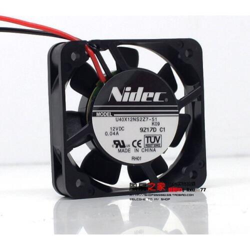 NEW NIDEC U40X12NSZ7-51 4cm silence 4010 cooling fan