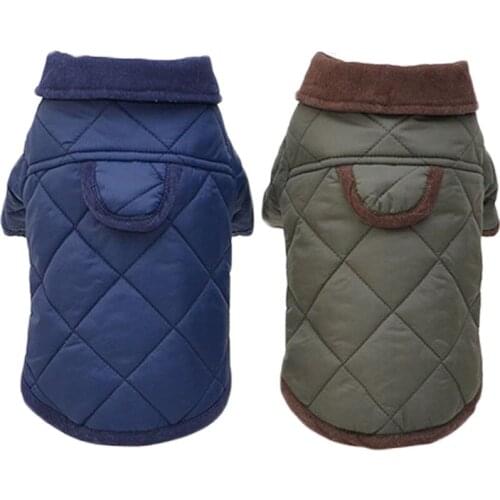 Dog Coat Winter Warm Pet Jacket Clothes Puppy Cat Dog Coat Chihuahua Bulldog Outfits Dogs Pets Clothing Warm Jacket For Dog 7228