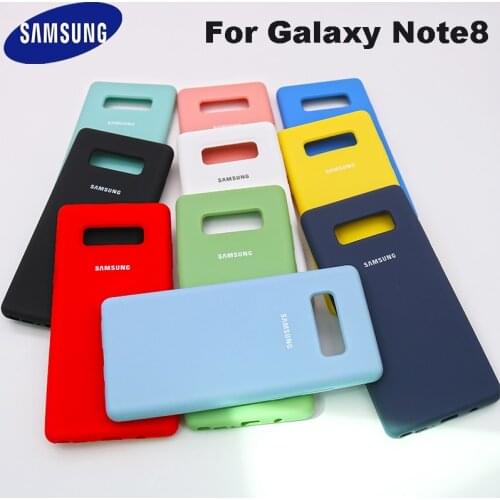 Samsung Note 8 Case Original Silicone Soft Cover for Samsung Note 8 phone case Protection Cover