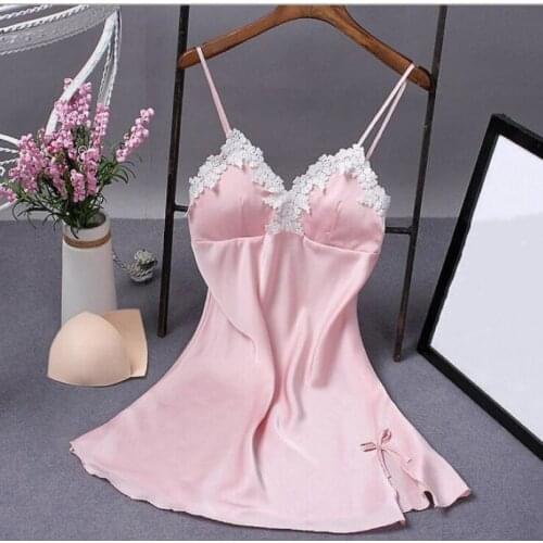 Sexy Lingerie Sexy Lace Sleep Wear Womens Nightgowns Sleepshirts Plus Size Women Sleepwear Nigh Dress Female Ladies Nightwear