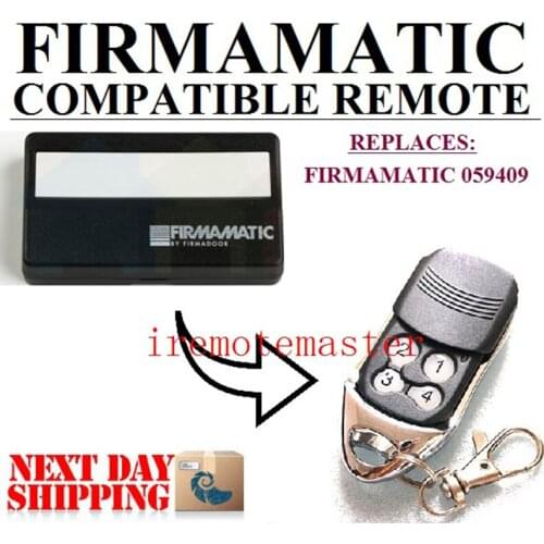 FIRMAMATIC 059409 remote, FIRMAMATIC garage door remote replacement beautiful