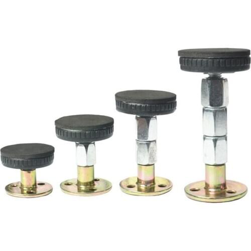 Adjustable Threaded Bed Frame Anti-Shake Tool Telescopic Support, Easy to Install, 4 Heights