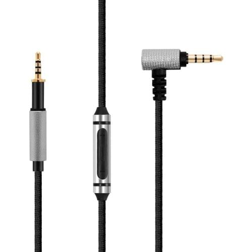 Replacement Nylon Braided OFC Cable Extension Cord Wire for Pioneer HDJ-700 HDJ-1500K HDJ-500S HDJ 700 1500K 500S DJ Headphones