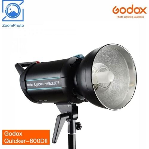 Godox Quicker600DII 600W Studio Flash Strobe Light 5600K±200K With Large LCD Screen QD600/220V