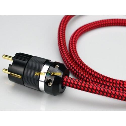 ZEROZONE 1.5M Switzerland Gotham audiophile Power Cable with EU standard plug L8-4