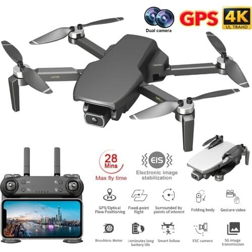 ZLRC new GPS drone L108 4K HD 5G WiFi brushless motor FPV dron flying 25 minutes distance RC 1km RC Quadcopter with EX5 drone