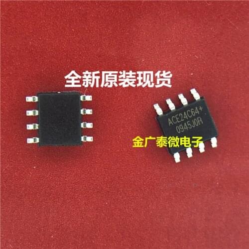 1/pcace24c64fm+t ace24c64sop-8 brand new imported from stock