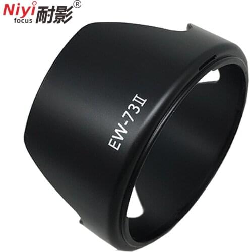 1pcs EW-73II Camera Bayonet petal Lens Hood Reversible suit for 24-85mm f/3.5-4.5 USM lens hood