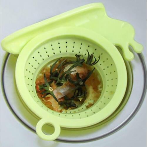 TPR New Snail Shape Anti-blocking Kitchen Drain Plug, Bathroom Tub Basin Hair Catcher Filter, Sink Cover Sewer Net Strainer