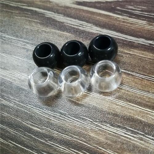 10 pcs Mid-range Slider Bead Hole 6MM Outer Diameter DIY Headphone earphone Material