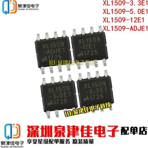 100% New&original XL1509 SOP-8 XL1509-3.3 XL1509-5.0 XL1509-12E1 XL1509-ADJE1