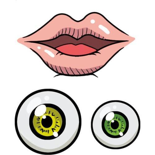 Parasitic beasts Cosplay Anime Cartoon Logo Props Waterproof Animation Cartoon Logo Temporary Tatoo Tattoo Stickers XR113