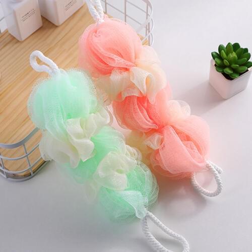 Colorful Body Wash Bath strip Bath Sponge Bath Washing body Tool Bathroom Accessory 48*8cm