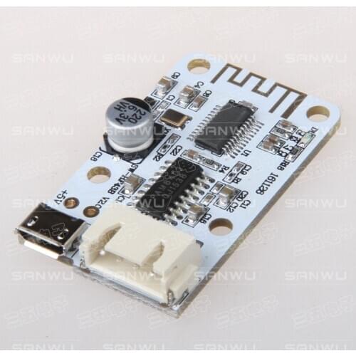 Mini Bluetooth Audio Digital Power Amplifier Board USB Power Supply Bluetooth Receiving Digital Power Amplifier