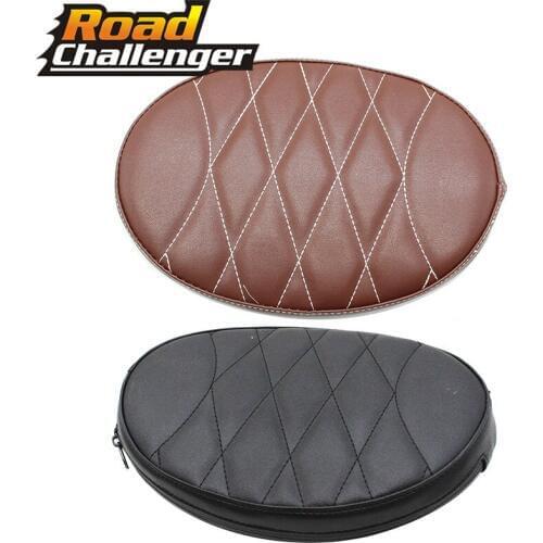 Motorcycle Front Driver Rider Sissy Bar Seat Backrest Pad For Touring Road Gilde FLHX 1997-2019