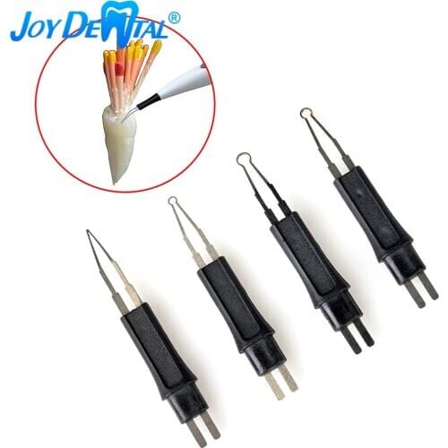 4pcs/Box Dental Heated Gutta Cutter Tips Nozzles For Gutta Percha Point Heating Tooth Gum