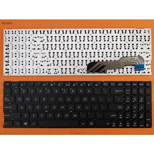 US New Keyboard for ASUS X541N X541NA X541NC X541S X541SA X541SC X541UJ X541UV X541UVK / Black