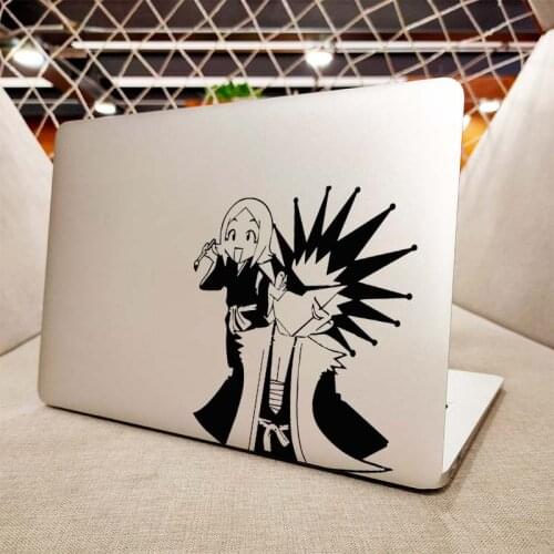 Bleach Kenpachi Zaraki Laptop Cover Sticker for MacBook Pro 16" Air 13" Retina 15 inch Mac Skin Japan Anime Vinyl Notebook Decal