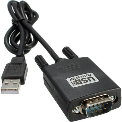 RS232 Serial to USB 2.0 PL2303 Cable Adapter Converter for Win 7 8 10 PR QJY99