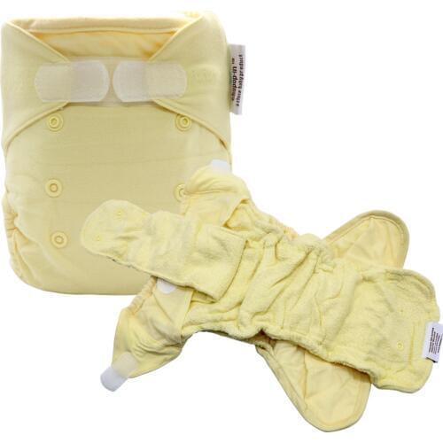 Pop In Cloth Diapers Baby Diapers AI2 Washable Reusable Waterproof Nappy Diaper Cover 2 Bamboo Cotton Inserts One Size Newborn