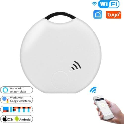 TUYA 1-4pcs Anti-lost Alarm Smart Tag Wireless Tracker Child Wallet Key Finder Locator Waterproof Fit For Bluetooth-compatible