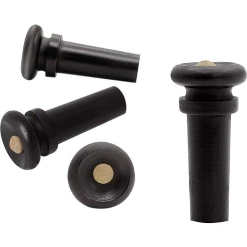 1set Violin Kit Accessories 4/4 Ebony Violin Tailpiece Peg Chin rest Fine Tuner U7EF