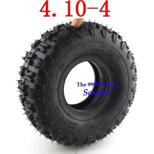 4.10/3.50-4 410/350-4 ATV Quad Go Kart 47cc 49cc Chunky 4.10-4 Tire inner tube Fit All Models 3.50-4 4" tire