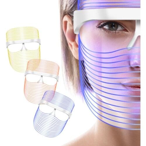 7 Colors LED Light Beauty Face Mask Facial SPA Photon Therapy Anti Aging Remove Wrinkle Acne Rejuvenation Skin Care Tool