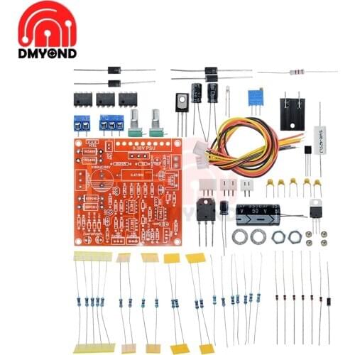 AC-AC 0-30V 2mA-3A Voltage Regulated Continuously Adjustable DC Regulators Power Supply DIY Kits for School Education Lab
