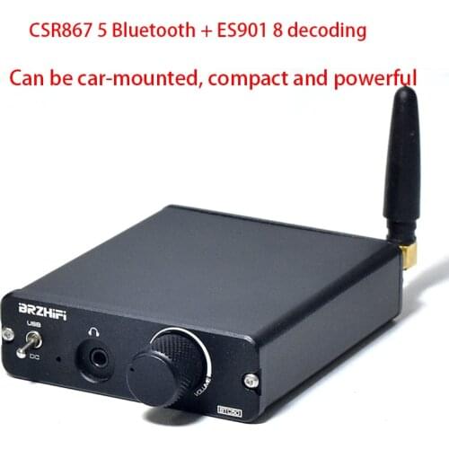 BT50 Bluetooth decoder 5.0 fever configuration-CSR8675+ES9018 Bluetooth amplifier high, middle and low three-band equalization