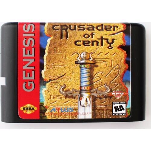Crusader of Centy 16 bit SEGA MD Game Card For Sega Mega Drive For Genesis