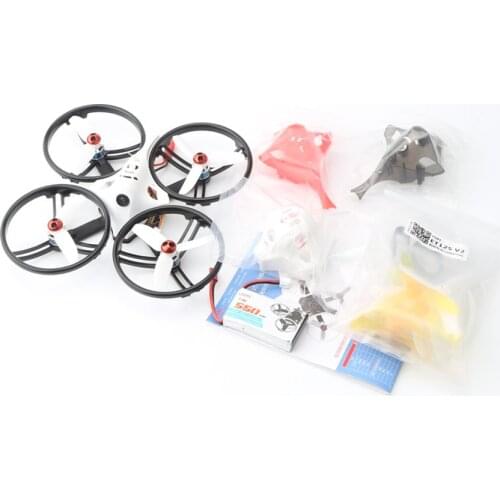 KINGKONG/LDARC ET 5.8G Series ET100 ET115 ET125 Micro FPV Racing Drone 800TVL Camera 16CH 25mW 100mW VTX BNF RC Helicopter