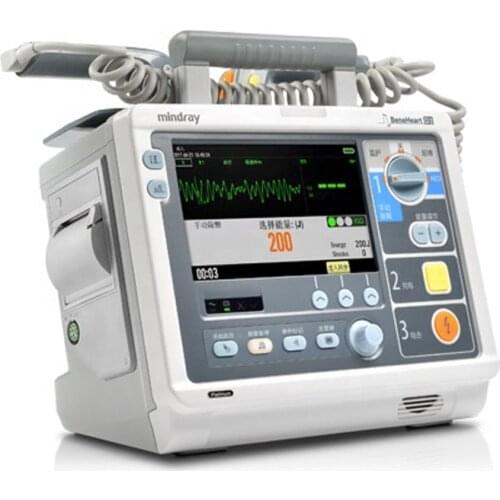 Mindray BeneHeart D3 dual-phase wave with screen with pacing Manualmonitoring function Defibrillator Monitor AED