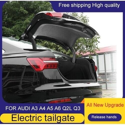 Electric Tailgate Fit For Audi A3 A4 A5 A6 Q2L Q3 Auto Tail Gate Car Rear Door Trunk Lifting Gate Leg Sensor Car Accessories
