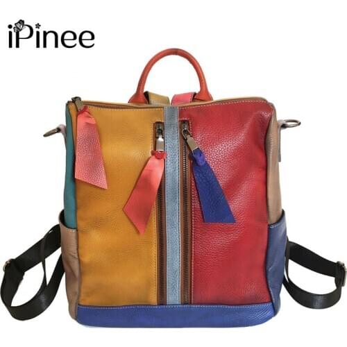 Женские винтажные рюкзаки iPinee China At AliExpress