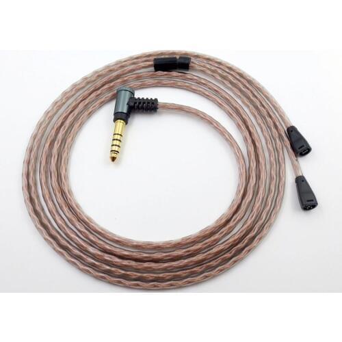 ZSFS Golden treasure Cable 4.4mm Balanced Cable For Sennheiser IE8 IE80 IE80S IE8I Earphone